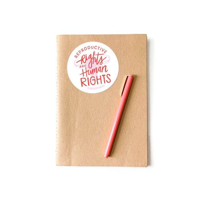 Reproductive Rights Vinyl Sticker