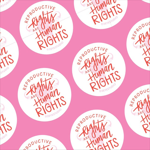 Reproductive Rights Vinyl Sticker