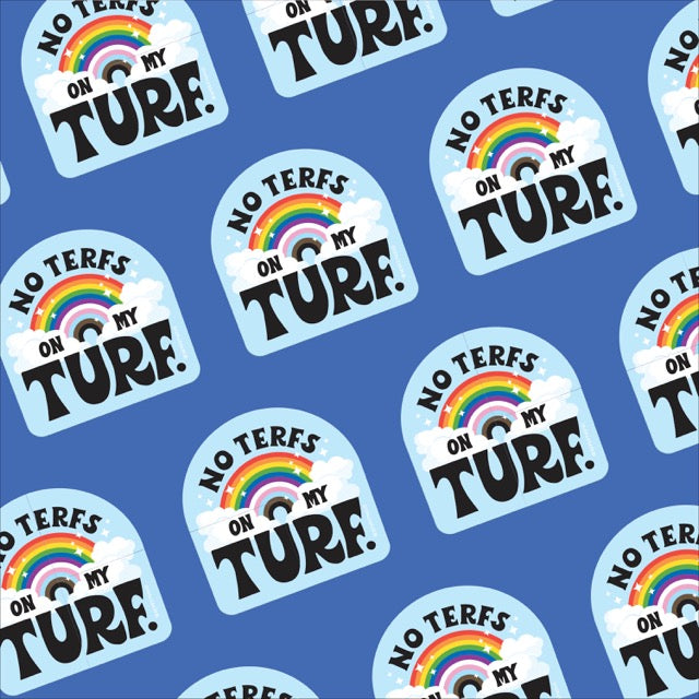 No Terfs Vinyl Sticker