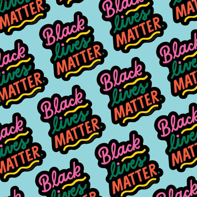 Black Lives Matter Vinyl Sticker