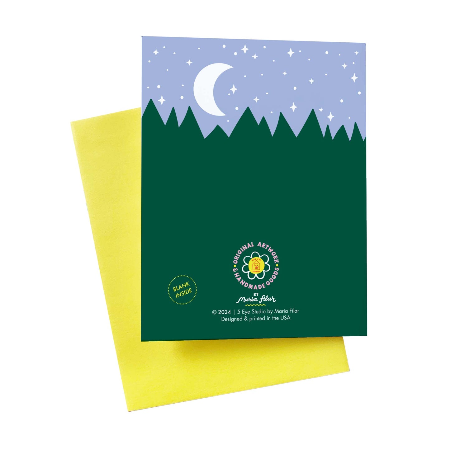 Cryptid Friends A2 Greeting Card