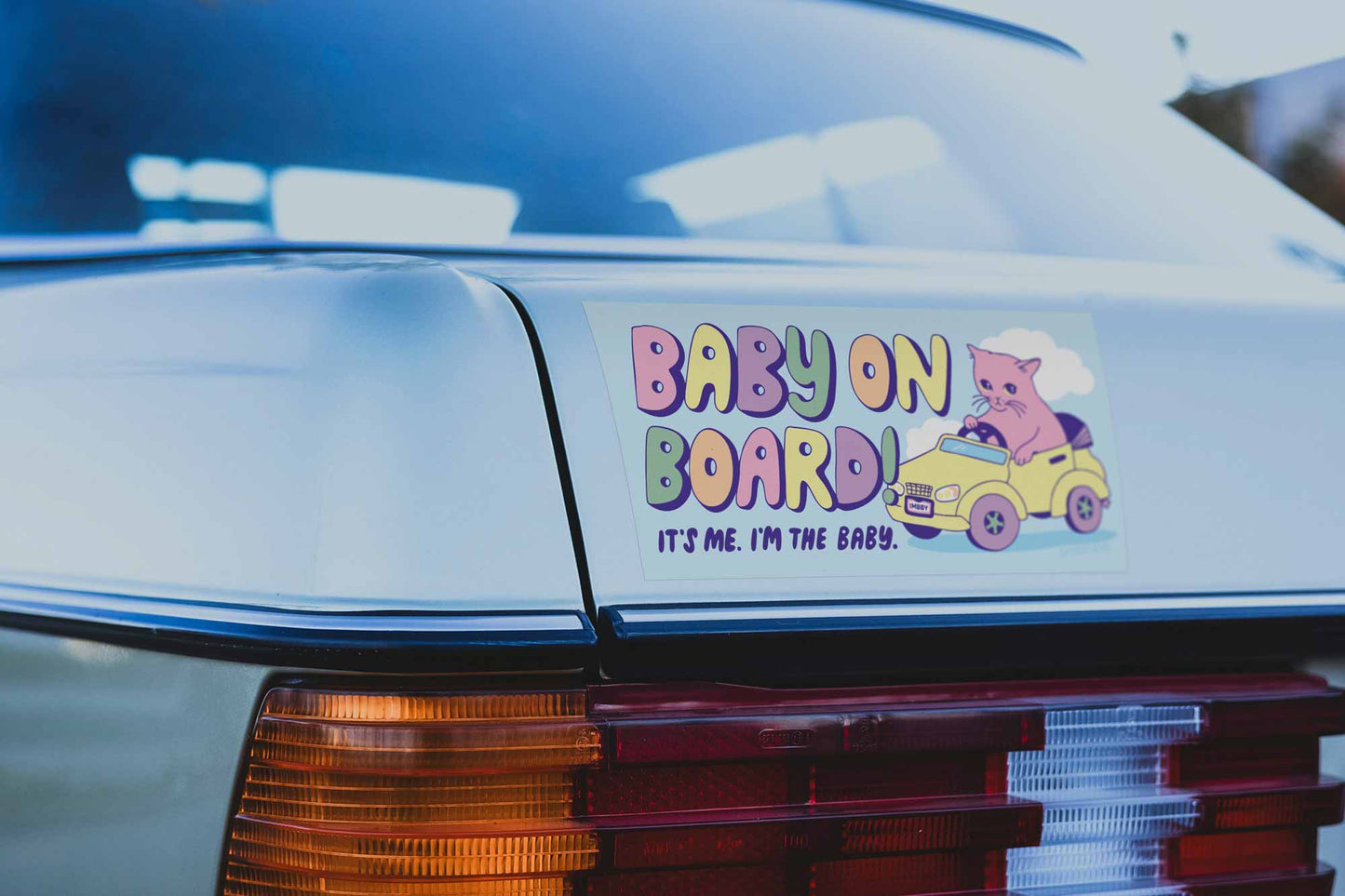 Baby on Board Bumper Sticker