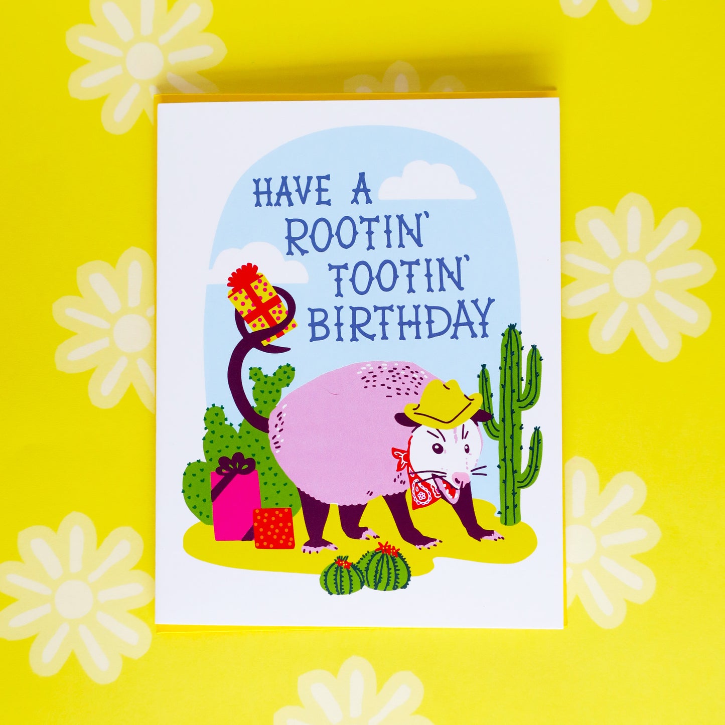 Rootin' Tootin' Birthday Greeting Card