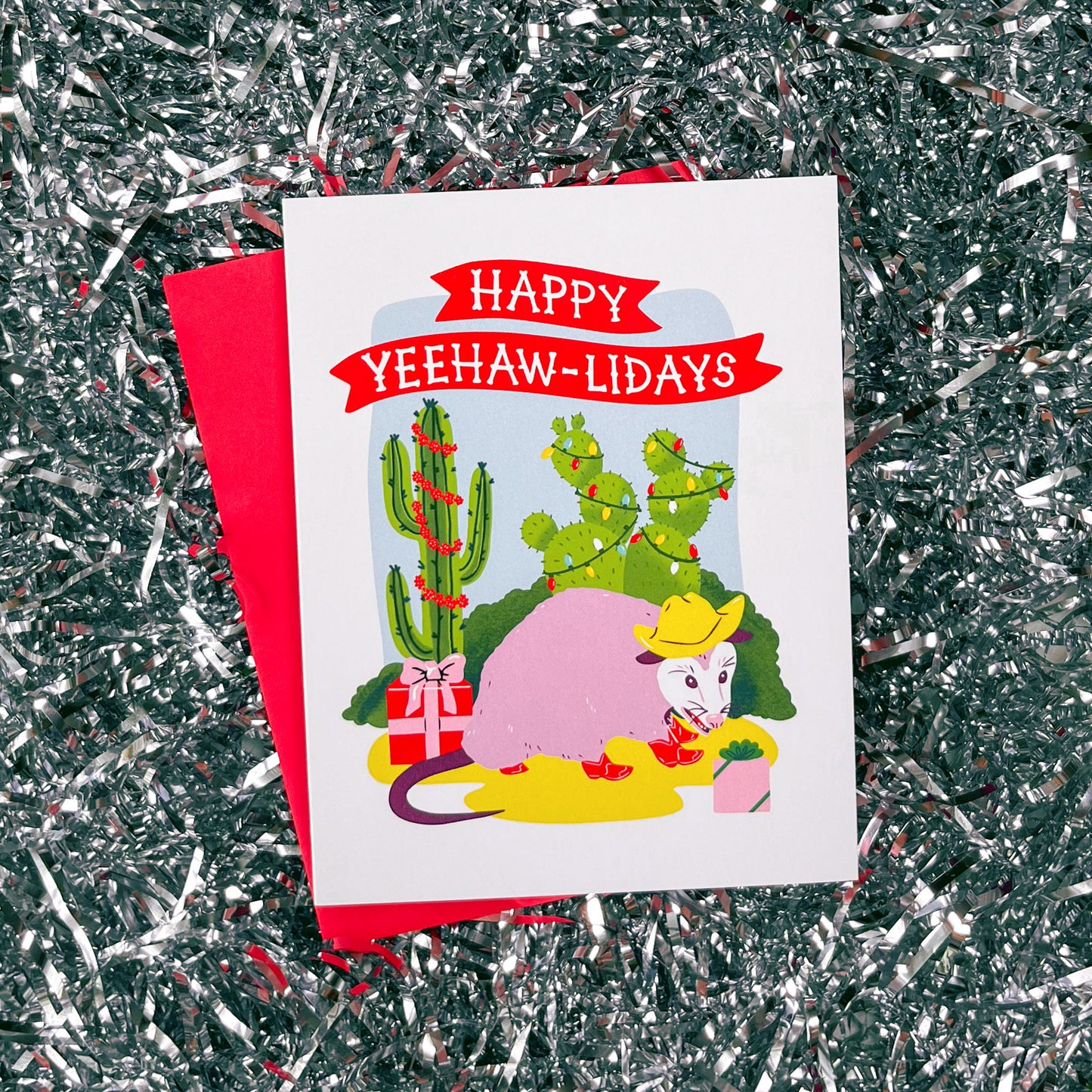 Happy Yeehaw-lidays A2 Card