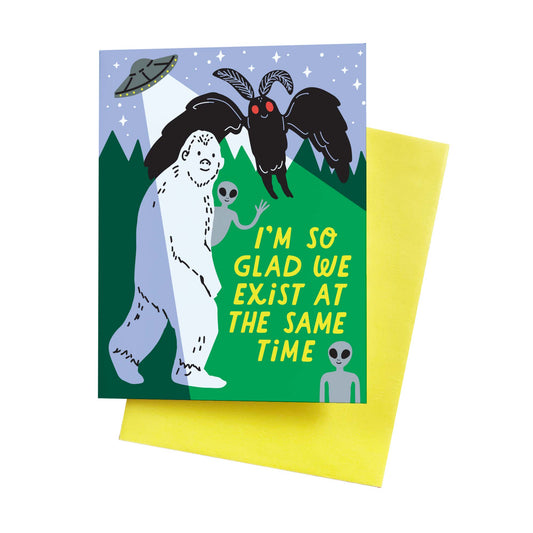 Cryptid Friends A2 Greeting Card