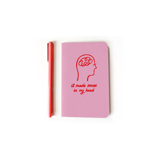 It Made Sense in my Head Mini Notebook